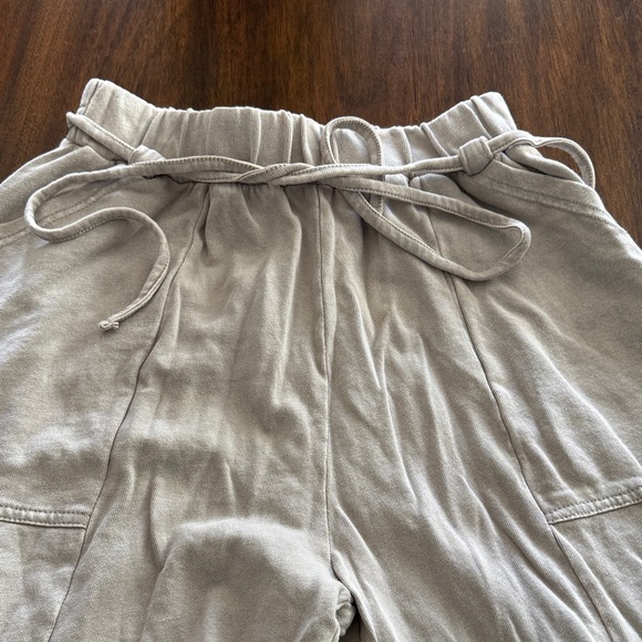 Easel Cream Wide Leg Pants - Picture 2 of 5